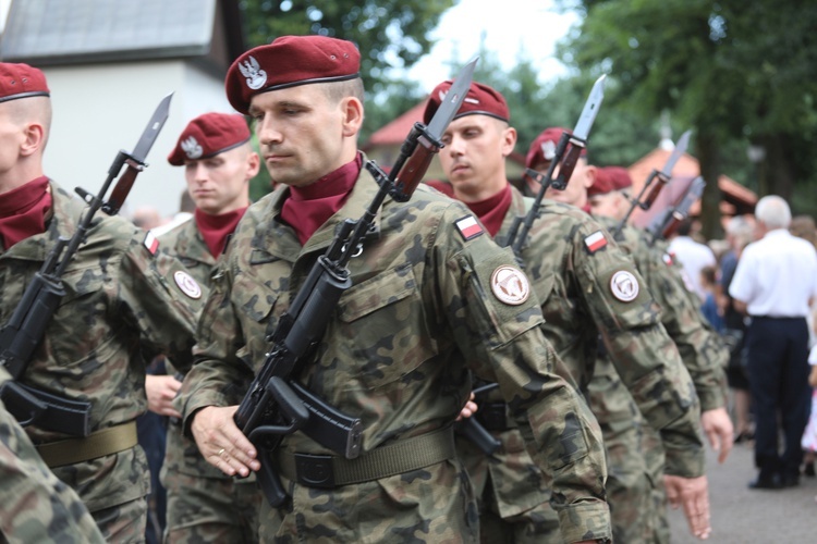 Święto Wojska Polskiego w bazylice w Rychwałdzie - 2017