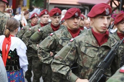 Święto Wojska Polskiego w bazylice w Rychwałdzie - 2017