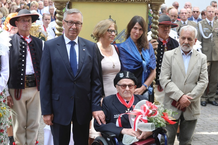 Święto Wojska Polskiego w bazylice w Rychwałdzie - 2017