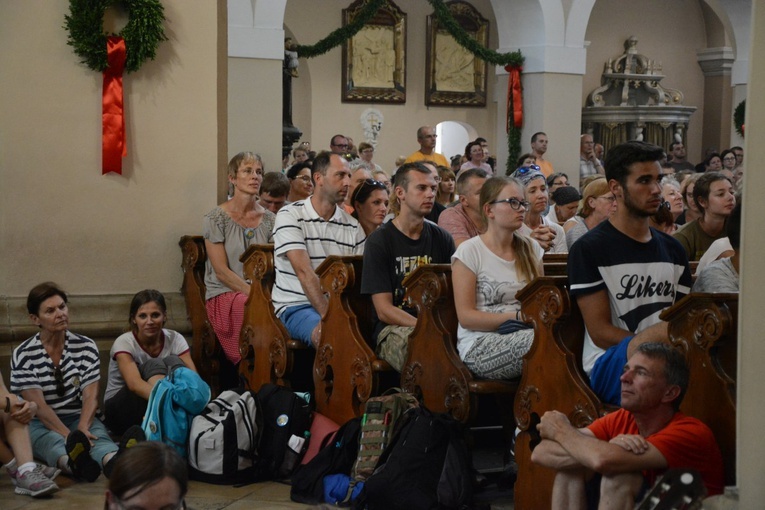 Pielgrzymkowa Eucharystia u św. Wawrzyńca