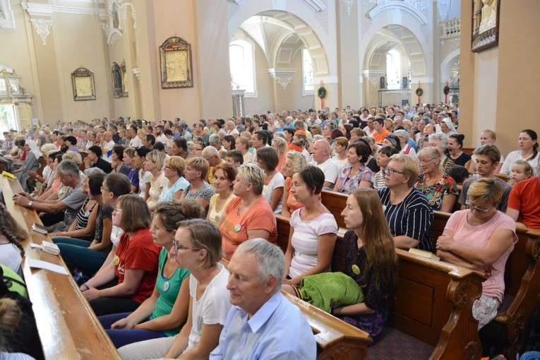 Pielgrzymkowa Eucharystia u św. Wawrzyńca