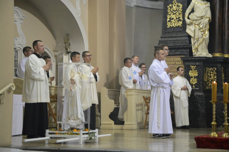 Pielgrzymkowa Eucharystia u św. Wawrzyńca