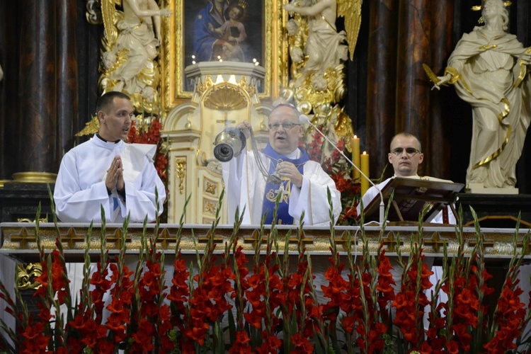 Pielgrzymkowa Eucharystia u św. Wawrzyńca