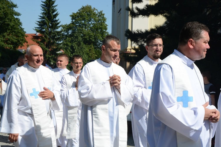 Pielgrzymkowa Eucharystia u św. Wawrzyńca