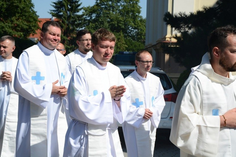 Pielgrzymkowa Eucharystia u św. Wawrzyńca