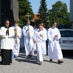 Pielgrzymkowa Eucharystia u św. Wawrzyńca