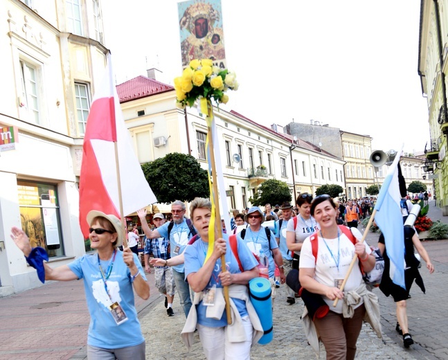 Wyjście Pieszej Pielgrzymki Tarnowskiej