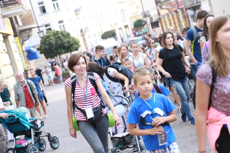 Wyjście Pieszej Pielgrzymki Tarnowskiej