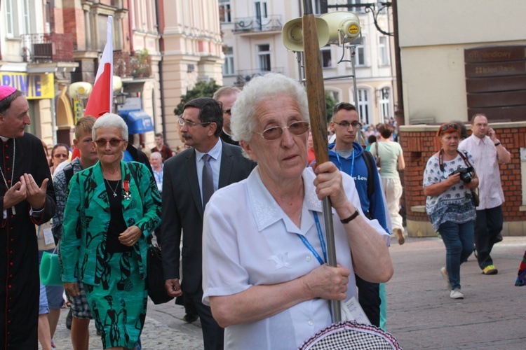 Wyjście Pieszej Pielgrzymki Tarnowskiej