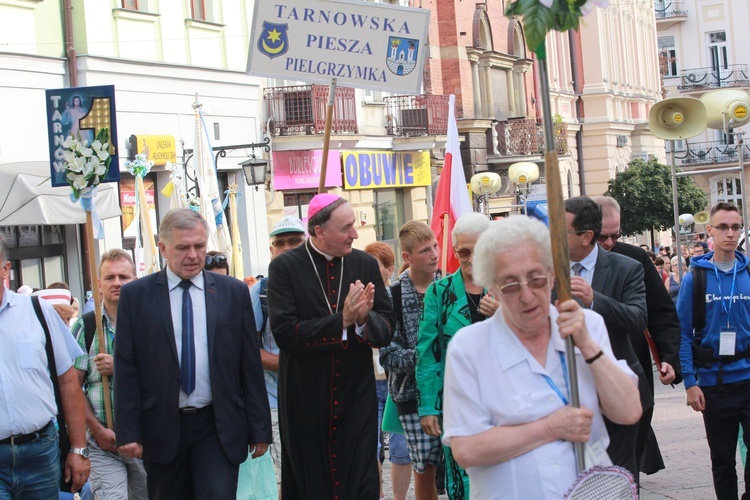 Wyjście Pieszej Pielgrzymki Tarnowskiej