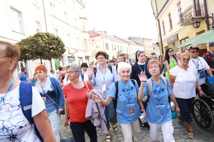 Wyjście Pieszej Pielgrzymki Tarnowskiej