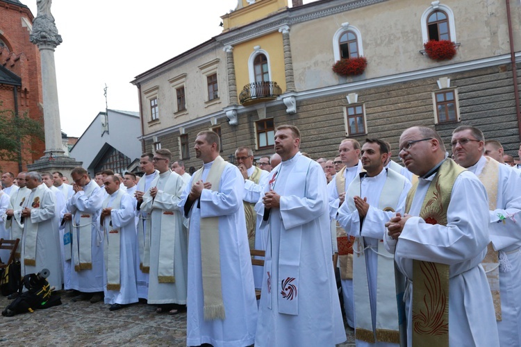 Wyjście Pieszej Pielgrzymki Tarnowskiej