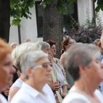 Msza św. przy kapliczce św. Rocha w Łowiczu