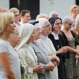 Msza św. przy kapliczce św. Rocha w Łowiczu