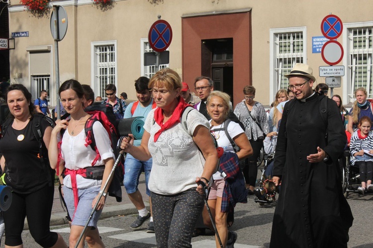 Rozpoczęcie Pieszej Gliwickiej Pielgrzymki na Jasną Górę 