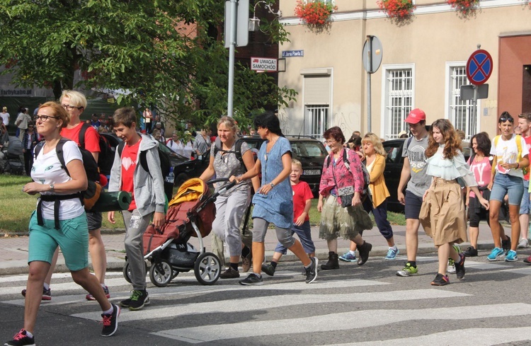 Rozpoczęcie Pieszej Gliwickiej Pielgrzymki na Jasną Górę 