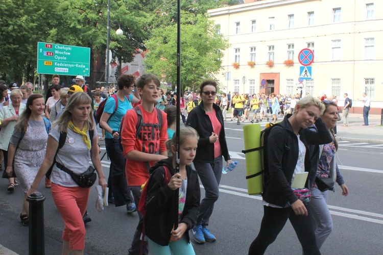 Rozpoczęcie Pieszej Gliwickiej Pielgrzymki na Jasną Górę 