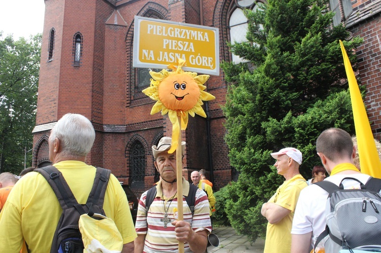 Rozpoczęcie Pieszej Gliwickiej Pielgrzymki na Jasną Górę 