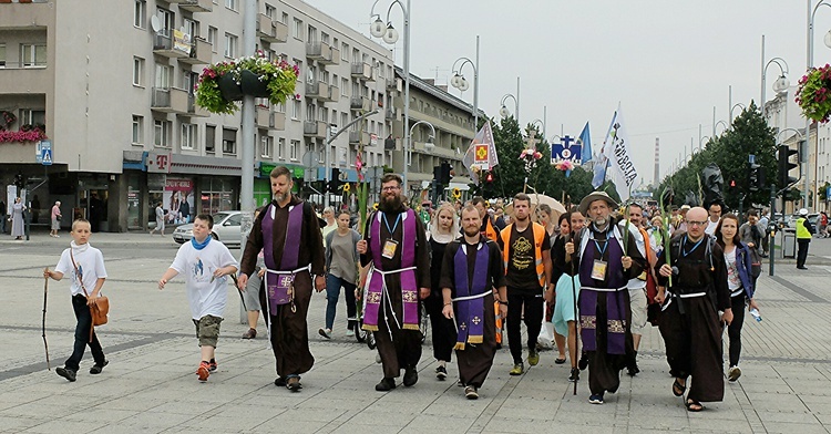 Pielgrzymi na Jasnej Górze