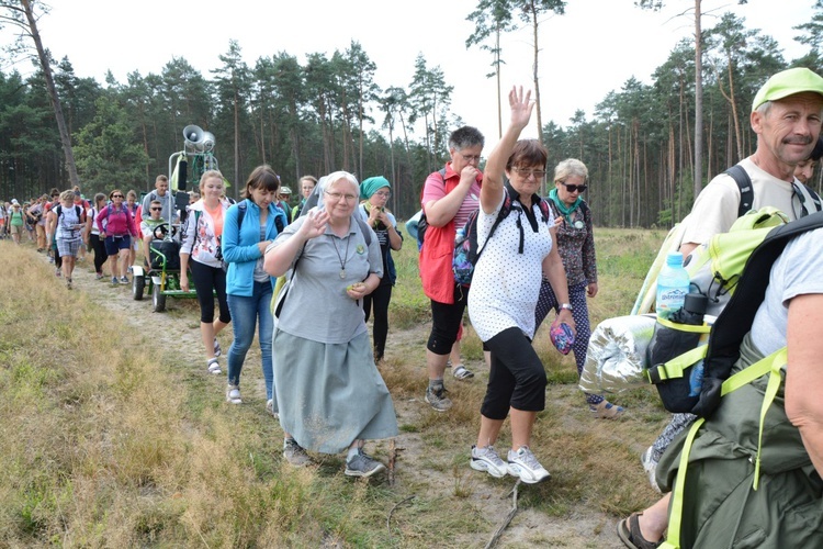 Druga część pielgrzymki na trasie