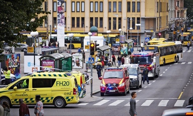 Atak nożownika w fińskim Turku 