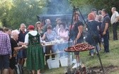 Msza św. w leśnej kaplicy na Baraniej Cisieckiej