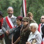 Msza św. w leśnej kaplicy na Baraniej Cisieckiej