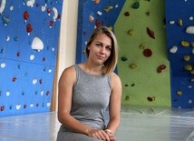 Ola Rudzińska jest mistrzynią Polski w tzw. wspinaniu na czas