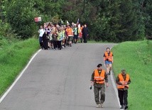 Pielgrzymka Miłosierdzia na trasie