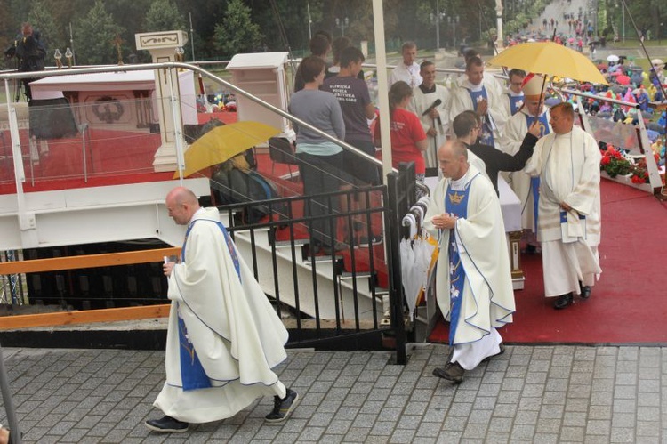 Pielgrzymi na Jasnej Górze