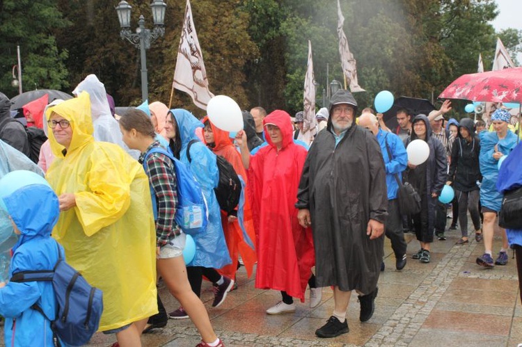 Pielgrzymi na Jasnej Górze