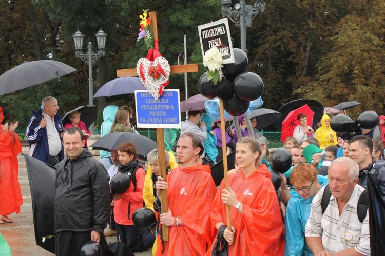 Pielgrzymi na Jasnej Górze