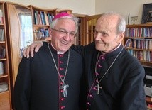 W swoim mieszkaniu z abp. Celestino Migliore, byłym nuncjuszem apostolskim w Polsce