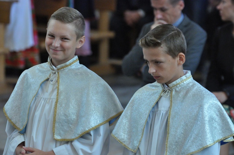 Dożynki parafialne w Łąkcie