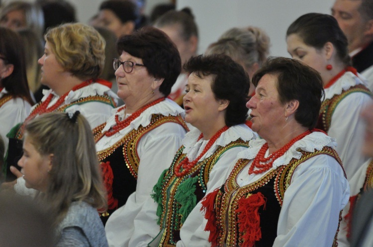 Dożynki parafialne w Łąkcie