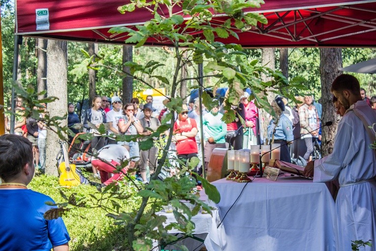 Pielgrzymka z "trójeczką"