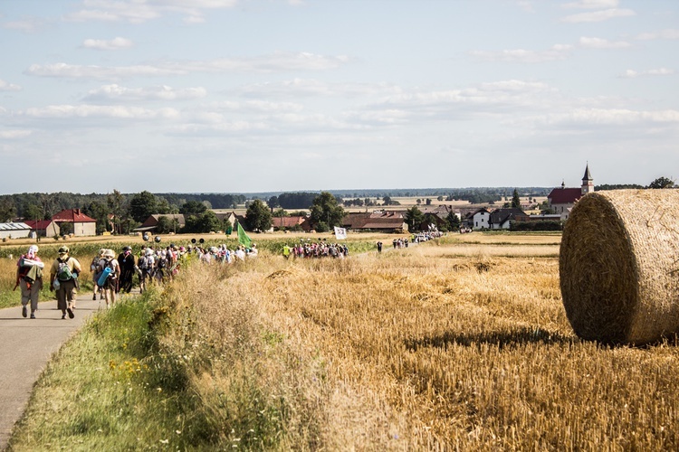 Pielgrzymka z "trójeczką"