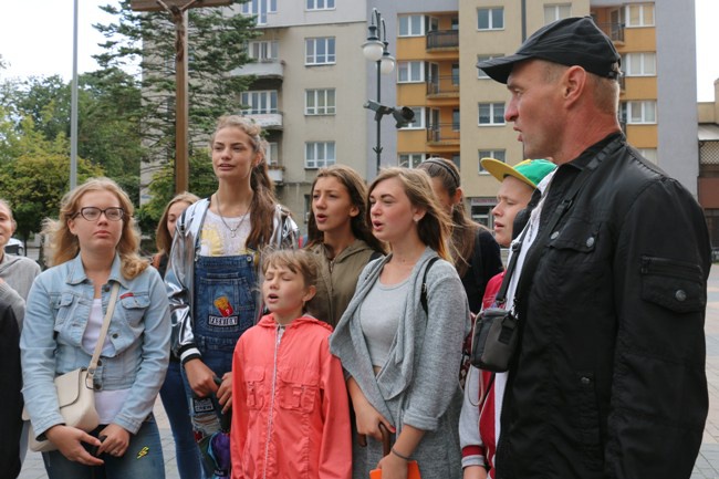 Goście z Ukrainy w Jedlni