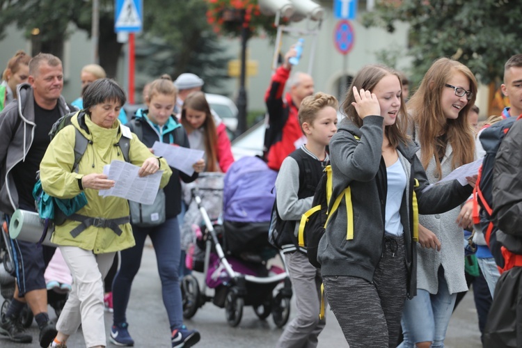 Pielgrzymka z Żywca na Jasną Górę - 2017