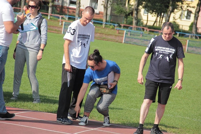 II Spartakiada Osób Niepełnosprawnych.