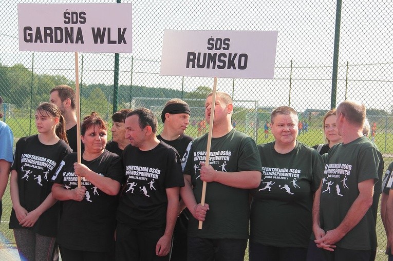 II Spartakiada Osób Niepełnosprawnych.