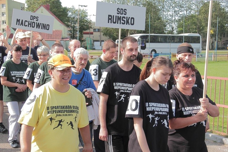 II Spartakiada Osób Niepełnosprawnych.