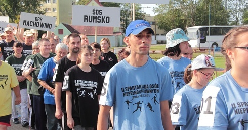 II Spartakiada Osób Niepełnosprawnych.