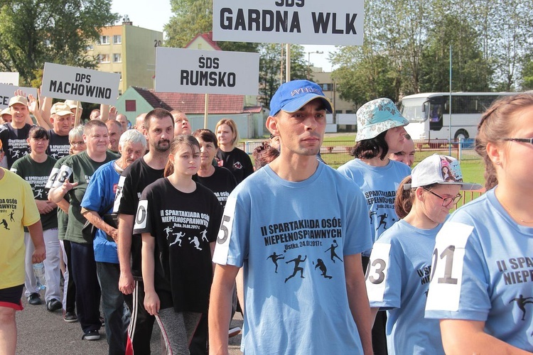 II Spartakiada Osób Niepełnosprawnych.