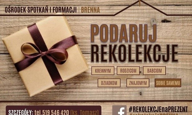 Podaruj rekolekcje