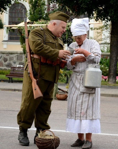 Rekonstrukcja nalotu bombowego na Mławę