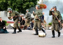 Rekonstrukcja nalotu bombowego na Mławę