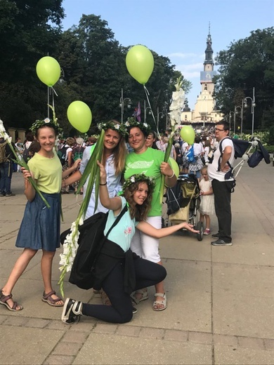 Z seledynową "siódemką" w drodze