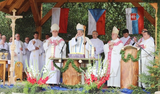 Modlitwa na Trójstyku odbyła się z udziałem trzech biskupów