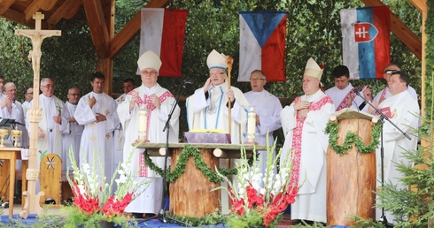 Modlitwa na Trójstyku odbyła się z udziałem trzech biskupów